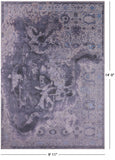 Modern Handmade Wool & Silk Fish Design Rug - 9' 11" X 14' 0" - Golden Nile