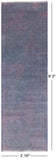 Overdyed Full Pile Handmade Wool Runner Rug - 2' 10" X 9' 2" - Golden Nile