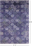 Contemporary Hand Knotted Wool & Silk Rug - 11' 11" X 18' 0" - Golden Nile