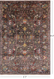 Peshawar Hand Knotted Wool Rug - 5' 7" X 8' 2" - Golden Nile