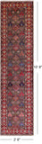 Super Kazak Hand Knotted Wool Runner Rug - 2' 6" X 10' 8" - Golden Nile
