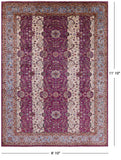Persian Fine Serapi Hand Knotted Wool Rug - 8' 10" X 11' 10" - Golden Nile