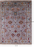 Peshawar Handmade Wool Rug - 6' 10" X 9' 8" - Golden Nile