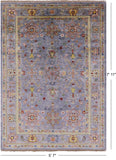 Peshawar Handmade Wool Rug - 5' 7" X 7' 11" - Golden Nile