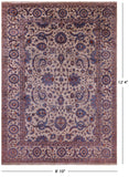 Peshawar Hand Knotted Wool Rug - 8' 10" X 12' 4" - Golden Nile