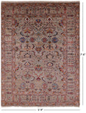 Peshawar Handmade Wool Rug - 5' 9" X 7' 6" - Golden Nile