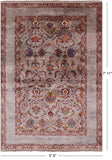 Peshawar Hand Knotted Wool Rug - 5' 6" X 7' 11" - Golden Nile