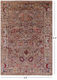 Peshawar Hand Knotted Wool Rug - 6' 8" X 9' 9" - Golden Nile