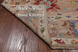 Turkish Oushak Hand Knotted Wool Rug - 9' 1" X 11' 10"