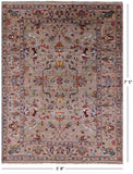 Peshawar Hand Knotted Wool Rug - 5' 8" X 7' 5" - Golden Nile