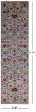 Peshawar Handmade Wool Runner Rug - 2' 9" X 9' 11" - Golden Nile