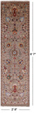 Peshawar Handmade Wool Runner Rug - 2' 8" X 9' 7" - Golden Nile