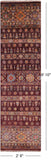 Khorjin Persian Gabbeh Hand Knotted Wool Runner Rug - 2' 8" X 9' 10" - Golden Nile
