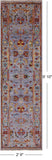 Peshawar Handmade Wool Runner Rug - 2' 9" X 9' 10" - Golden Nile