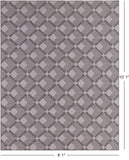 Flat Weave Wool Rug - 8' 1" X 10' 1" - Golden Nile