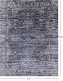 Modern Handmade Wool Rug - 8' 0" X 10' 3" - Golden Nile