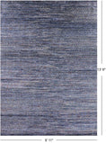 Persian Gabbeh Hand Knotted Wool & Silk Rug - 9' 11" X 13' 6" - Golden Nile