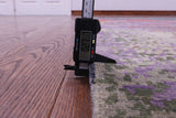 SUPER SALE Contemporary Sailing Ship Handmade Wool & Silk Rug - 9' 0" X 12' 0"