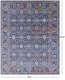 Modern Handmade Wool & Silk Rug - 8' 0" X 10' 0" - Golden Nile