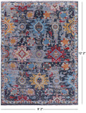 Turkish Oushak Hand Knotted Wool Rug - 9' 2" X 12' 2" - Golden Nile