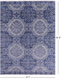 Contemporary Handmade Wool Rug - 9' 1" X 12' 2" - Golden Nile