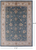 Peshawar Handmade Wool Rug - 9' 10" X 13' 8" - Golden Nile