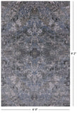 Abstract Contemporary Hand Knotted Wool & Silk Rug - 6' 0" X 9' 2" - Golden Nile