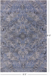 Abstract Contemporary Hand Knotted Wool & Silk Rug - 6' 0" X 9' 2" - Golden Nile