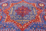 Geometric Persian Mamluk Hand Knotted Wool Rug - 16' 5" X 24' 3" - Golden Nile