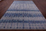 Contemporary Hand Knotted Wool & Silk Rug - 8' 8" X 12' 7"
