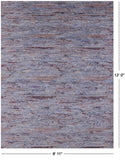 Contemporary Hand Knotted Wool & Silk Rug - 8' 11" X 12' 0" - Golden Nile