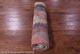 Abstract Modern Handmade Wool & Silk Rug - 7' 10" X 9' 10" - Golden Nile