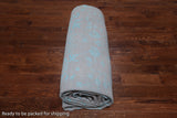 Grey Persian Hand Knotted Wool & Silk Rug - 10' 1" X 14' 4"