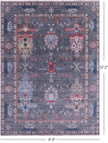 Grey Turkish Oushak Hand Knotted Wool Rug - 9' 0" X 12' 2" - Golden Nile