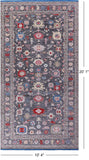 Grey Turkish Oushak Hand Knotted Wool Rug - 10' 4" X 20' 1" - Golden Nile
