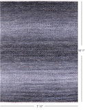 Savannah Grass Hand Knotted Wool Rug - 7' 11" X 10' 1" - Golden Nile