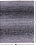 Savannah Grass Handmade Wool Rug - 8' 0" X 9' 11" - Golden Nile