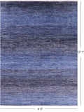 Savannah Grass Hand Knotted Wool Rug - 9' 0" X 12' 1" - Golden Nile