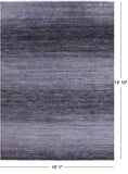 Savannah Grass Hand Knotted Wool Rug - 10' 1" X 13' 10" - Golden Nile