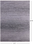 Savannah Grass Hand Knotted Wool Rug - 9' 1" X 12' 6" - Golden Nile