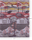 Tribal Moroccan Hand Knotted Wool & Silk Rug - 8' 1" X 10' 1" - Golden Nile