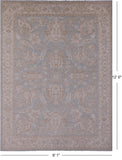 Persian Fine Serapi Handmade Wool Rug - 9' 1" X 12' 0" - Golden Nile