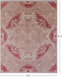 William Morris Hand Knotted Wool Rug - 8' 2" X 10' 2" - Golden Nile