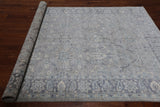 Grey Persian Fine Serapi Hand Knotted Wool Rug - 6' 1" X 9' 0"