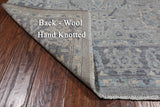 Grey Persian Fine Serapi Hand Knotted Wool Rug - 6' 1" X 9' 0"