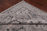 SUPER SALE Grey Peshawar Handmade Wool Rug - 9' 4" X 11' 11"