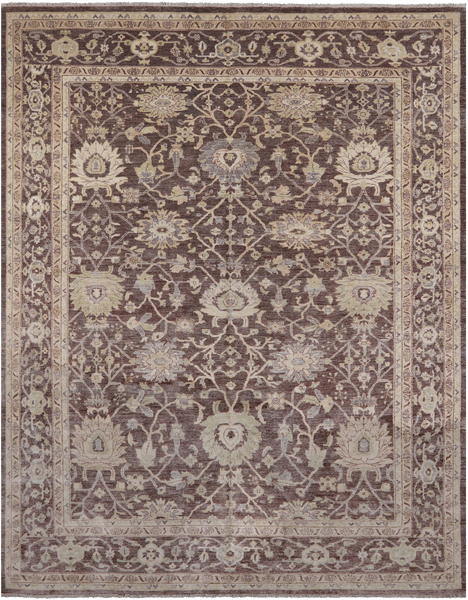 Peshawar Handmade Wool Rug - 8' 11" X 11' 9"