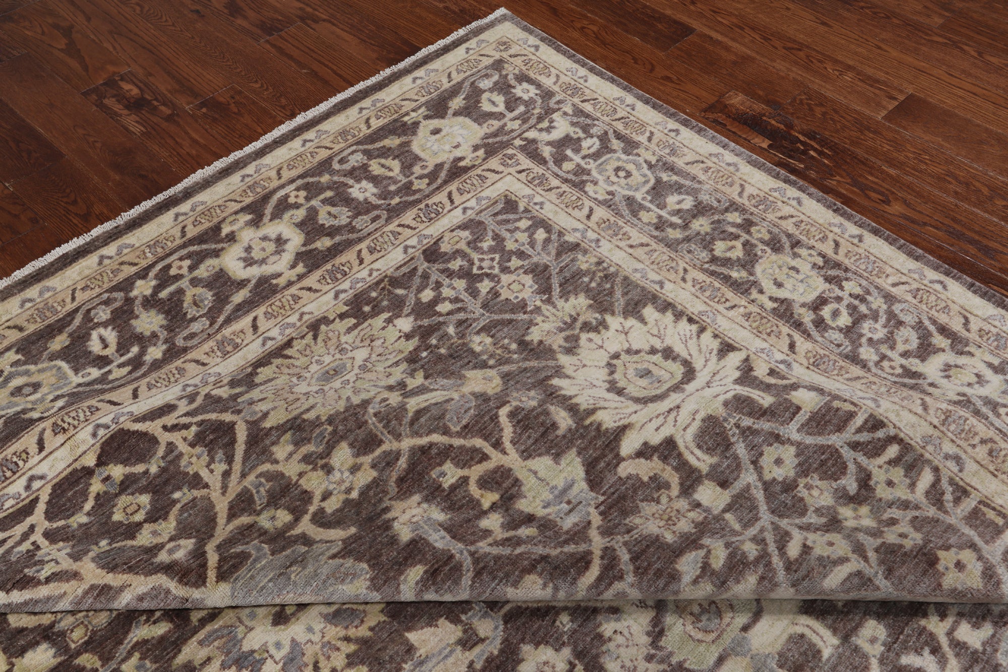 Peshawar Handmade Wool Rug - 8' 11" X 11' 9"