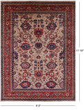 Persian Fine Serapi Hand Knotted Wool Rug - 9' 0" X 11' 10" - Golden Nile