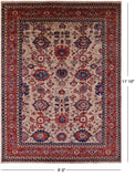 Persian Fine Serapi Hand Knotted Wool Rug - 9' 0" X 11' 10" - Golden Nile